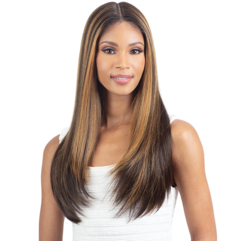 Mayde Crystal Glueless 5″ Deep Part HD Lace Front Wig – OPAL 1