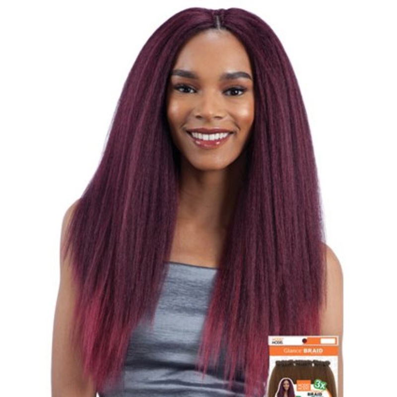 Model Model Glance Braid 3X Pre-Loop YAKY 18 Inch 1