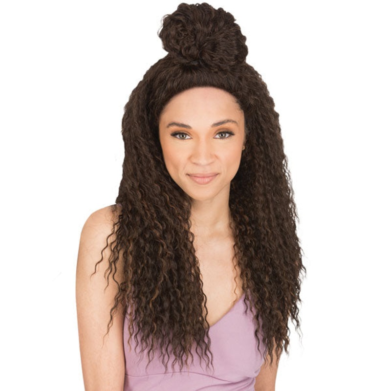 New Born Free Magic Lace U-Part Lace Front Wig – MLUT62 DYX/AUBURNRED