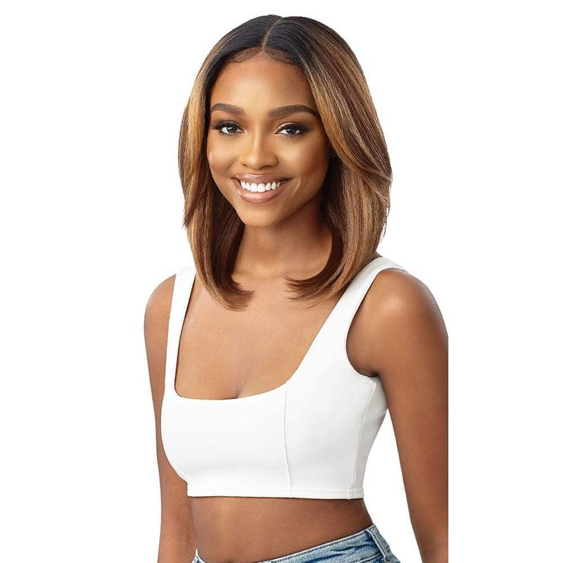 Outre EveryWear Synthetic Lace Front Wig – Every 15 1 JET BLACK