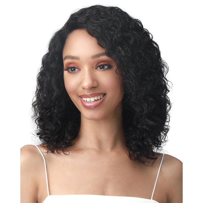 Shea | Lace Front Human Hair Wig by Bobbi Boss Natural
