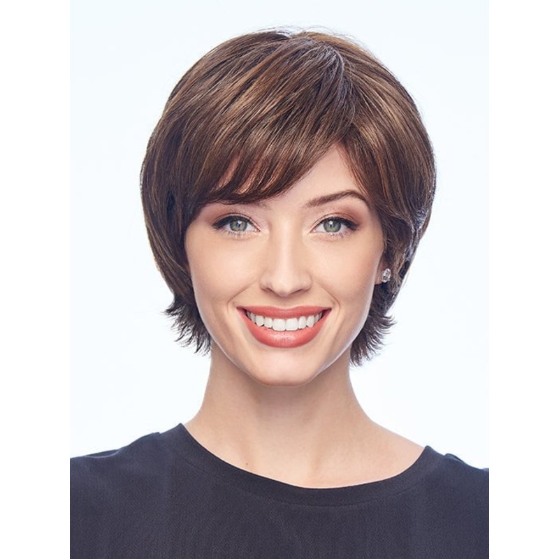 Top It Off With Fringe | Synthetic Hair Topper (Mono Crown) R2