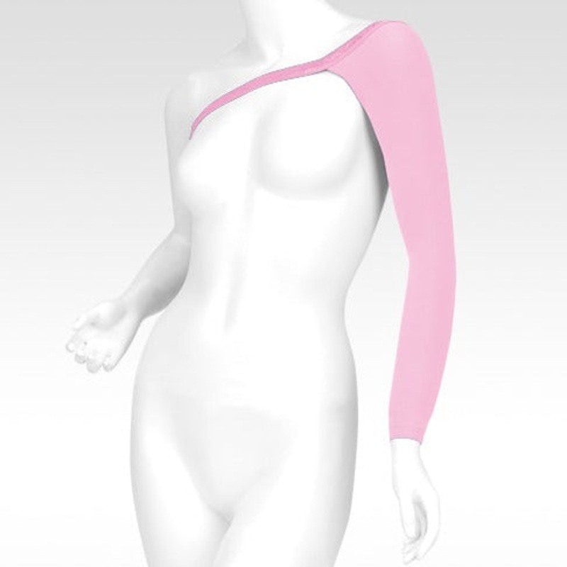 Dynamic Arm Sleeves with Shoulder Cap | Juzo XS – Regular Black 20-30 mmHg