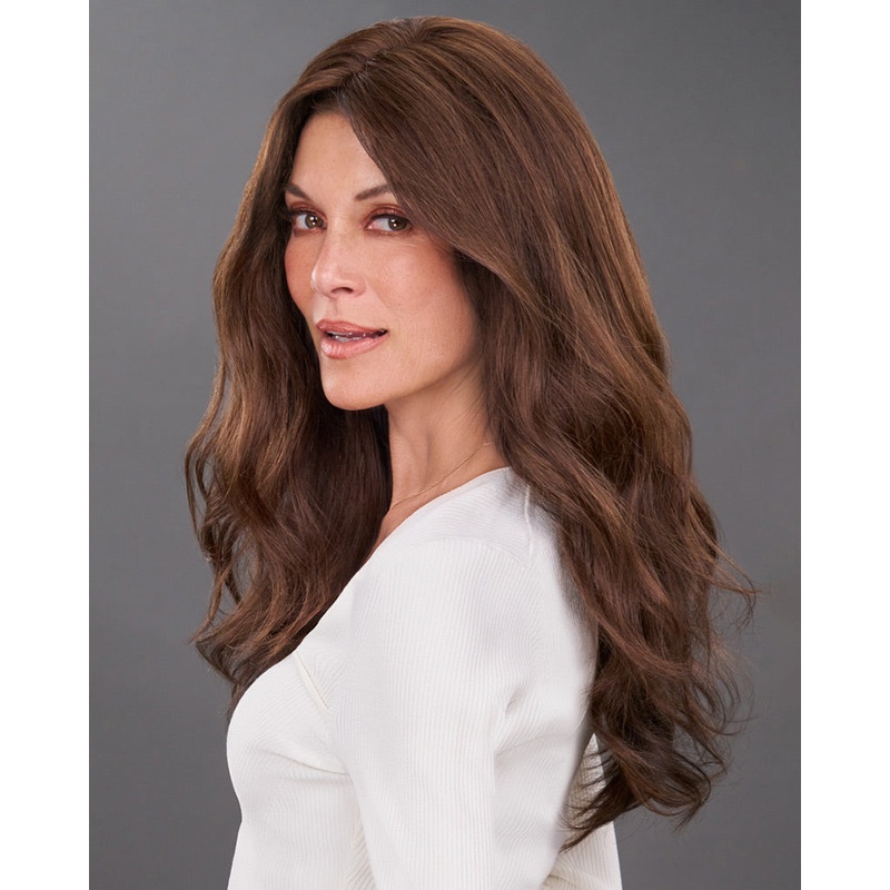 EasiPart T HH 18 inch (Exclusive) | Monofilament Remy Human Hair Topper by Jon Renau 12FS12