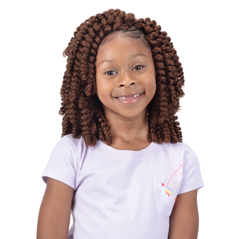 Freetress 3X Kids Braid – BOUNCY WAND CURL 6″ 1