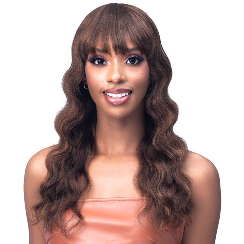 Bobbi Boss 100% Unprocessed Human Hair Full Wig  – MH1341 ADELINE FS1B/30