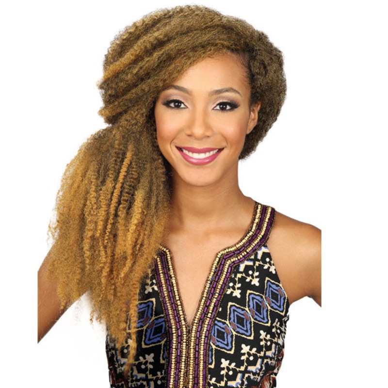 Bobbi Boss African Roots Crochet Braid – 2X JAMAICA BRAID 1B