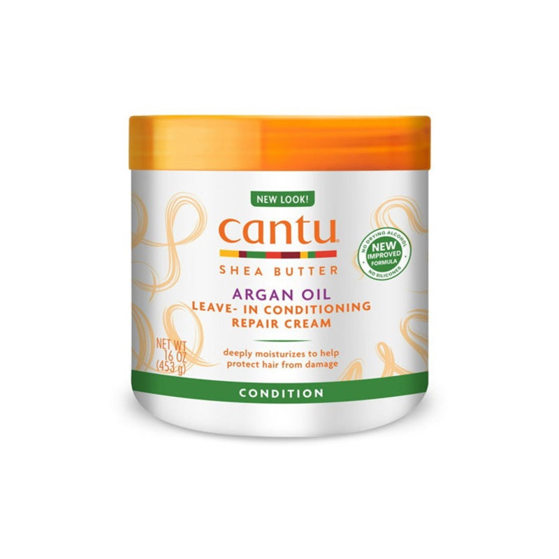 Cantu Argan Oil Leave-In Conditioning Repair Cream 16 oz 16 OZ