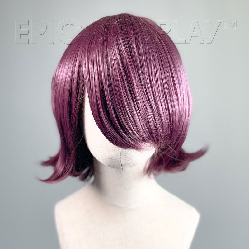 Chronos – Dark Plum Purple Wig