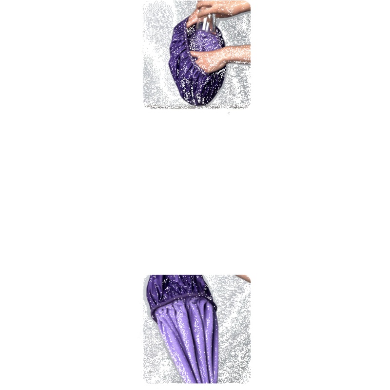 Dual-Layer Shower Cap 1pc, Perfect for All Hair Lengths, Breathable & Comfortable 1pc