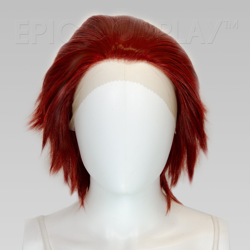 Keto (Layered) – Dark Red Wig