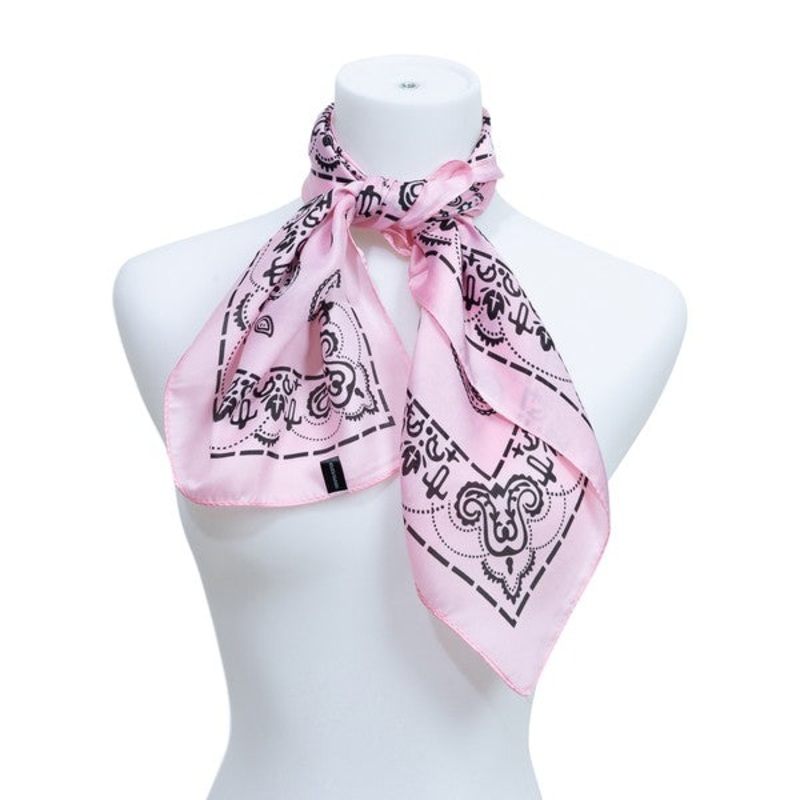 MULTI PATTERN PRINTED SILK SCARF LRLR Os