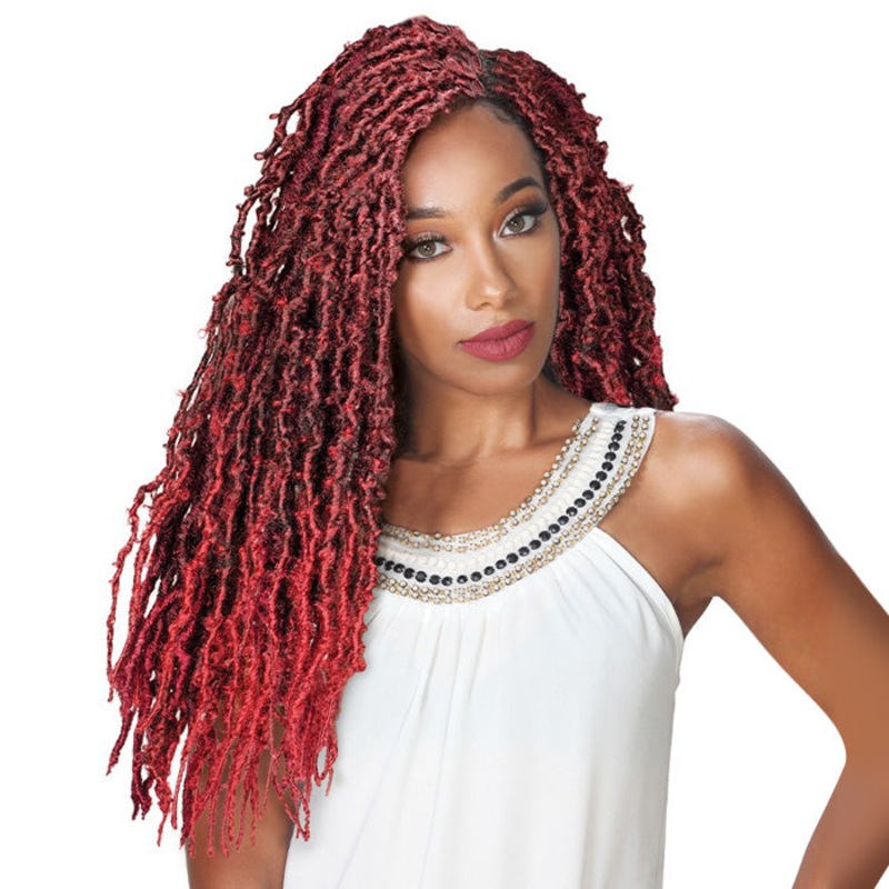 Zury Sis Crochet Braid – 2X BUTTERFLY DISTRESSED LOC 20″ 1