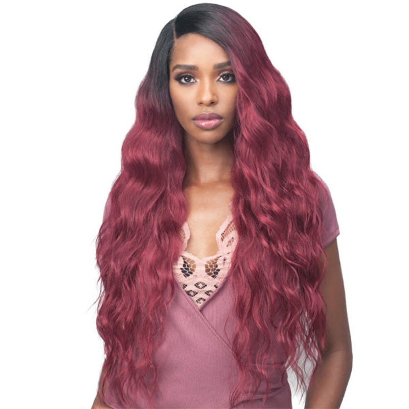 Bobbi Boss Wonder Sleek Synthetic Lace Part Lace Front Wig – MLF403 LISA 2
