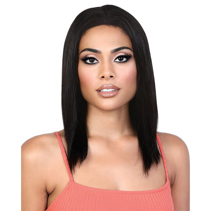 HPL3 ST16 | Lace Front Remy Human Hair Wig by Motown Tress Natural