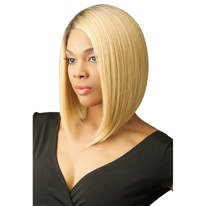 New Born Free Synthetic Magic Lace Front Curved Yaki Part MLC156 1