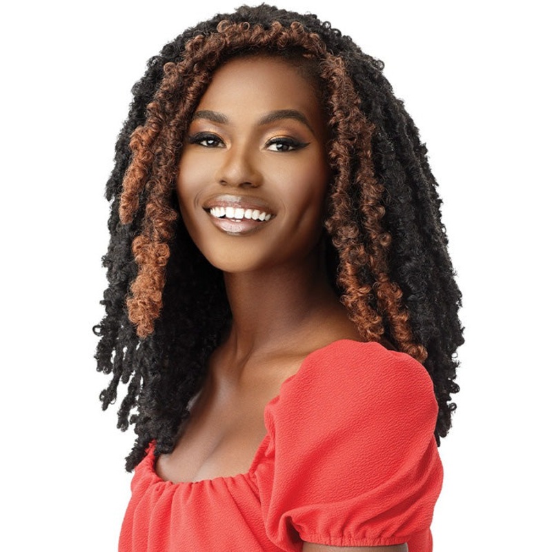 Outre X-Pression Twisted Up Crochet Braid – 2X BONITA ORIGINAL BUTTERFLY LOCS 12 1