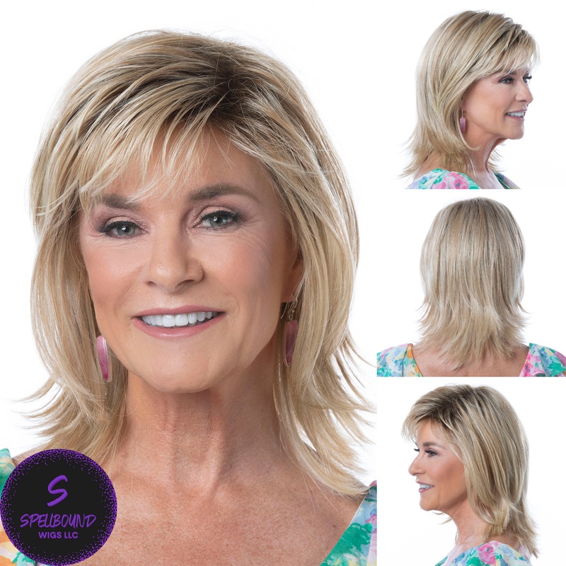 Stylish Shag – Shadow Shade Wigs Collection by Toni Brattin Average Black