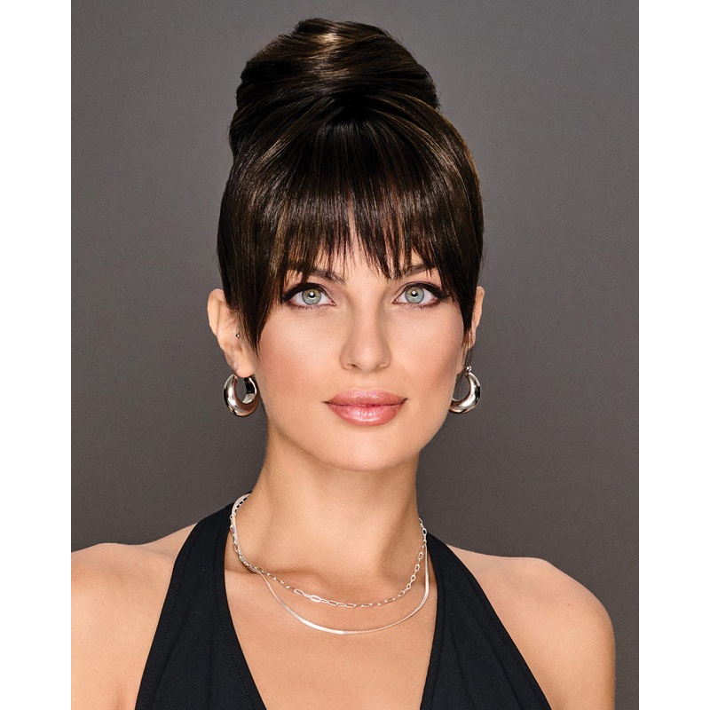 Trendy Fringe & Bun | Hair Piece by Hairdo R1