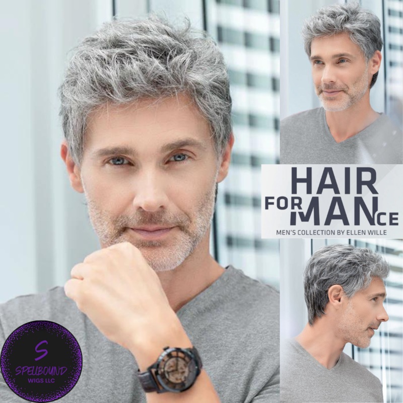 Justin – HairforMance Men’s Collection by Ellen Wille M3S | DARK BROWN