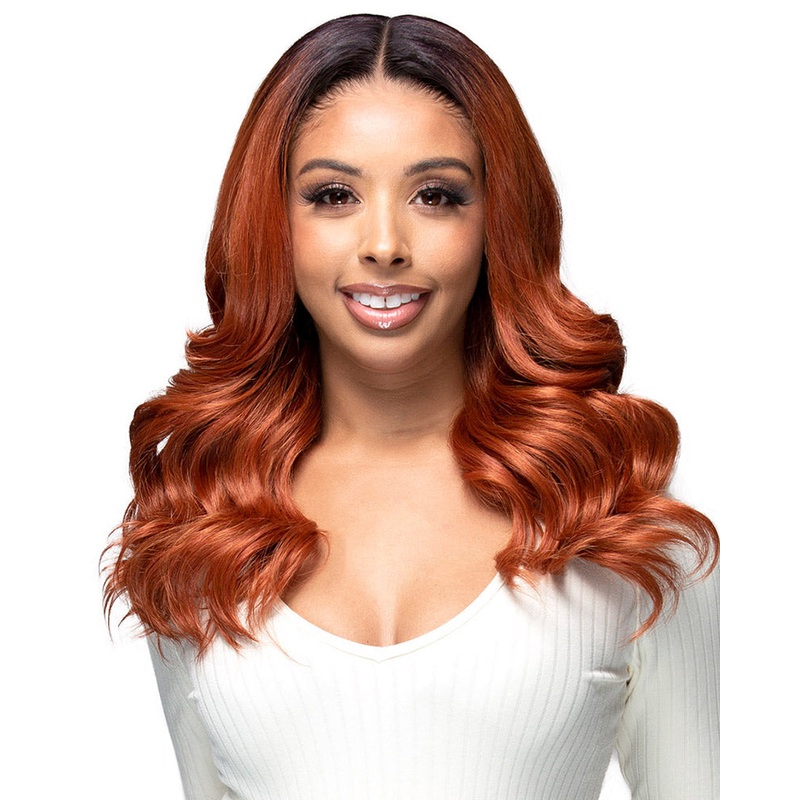 Sam | Lace Front Human Hair Blend Wig by Bobbi Boss 1