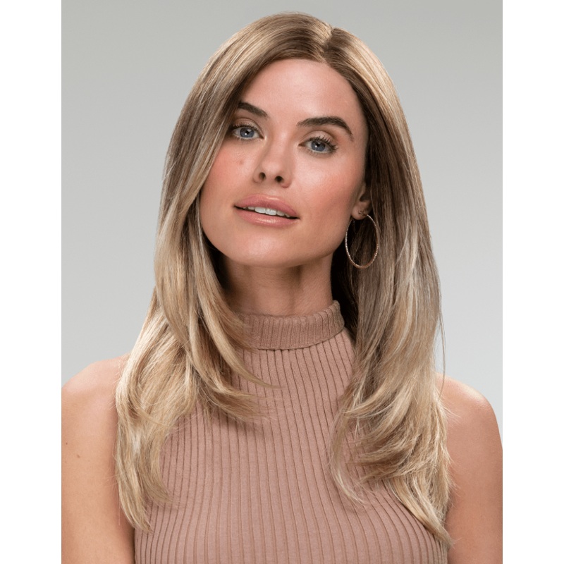 Alessandra Lace Front Wig by Jon Renau 1 Black