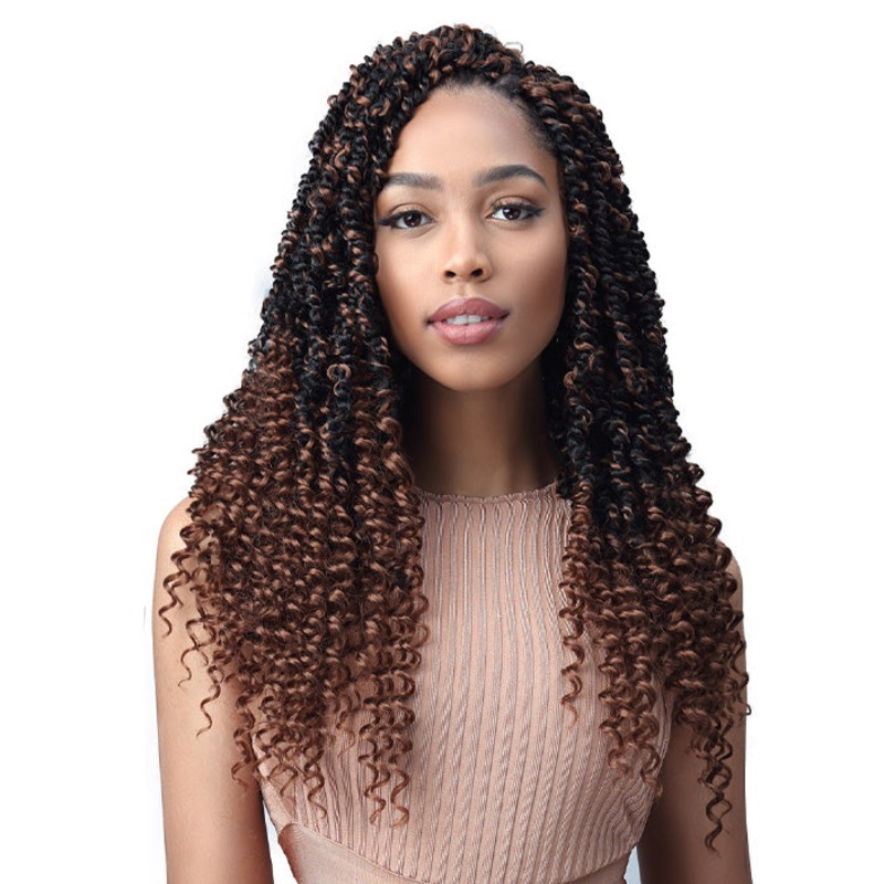 Bobbi Boss Crochet Braid – 2X KNOTLESS PASSION TWIST 18 TP1B/27