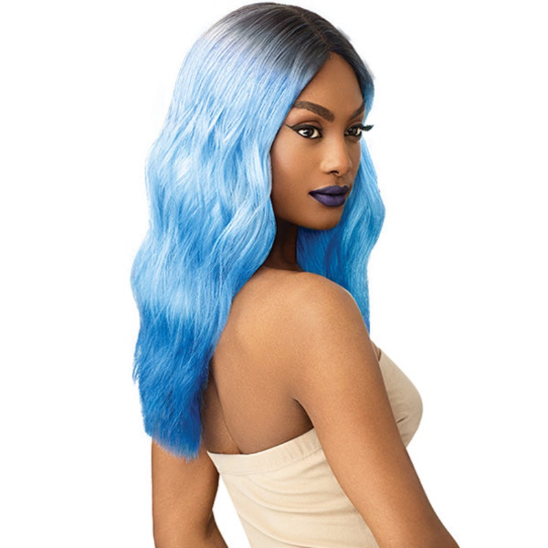 Outre Synthetic Color Bomb I Part Swiss Lace Front Wig – CELESTE OM/INDP