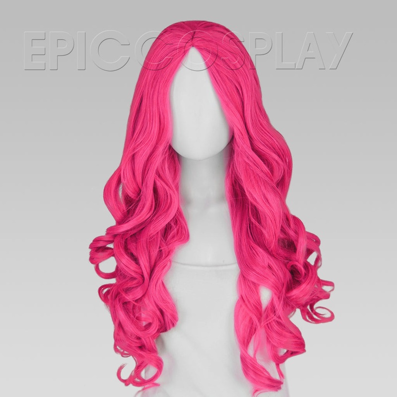 Daphne – Raspberry Pink Wig