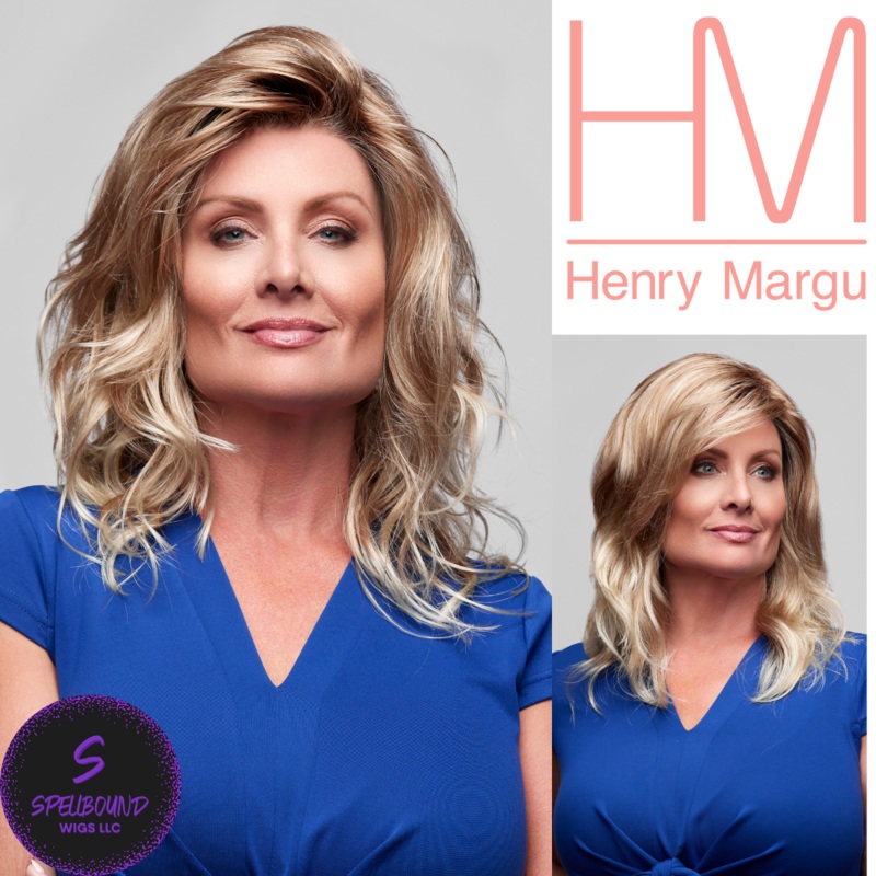 Harper – Synthetic Wig Collection by Henry Margu 1BH – Off black with medium dark brown highlights