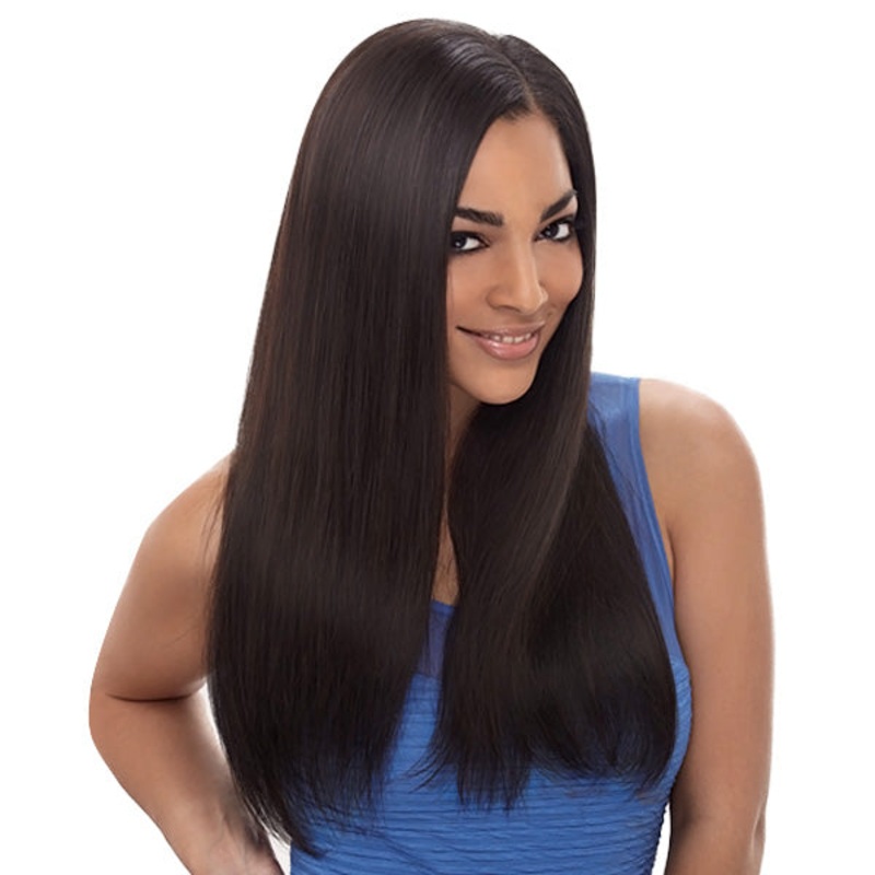 Janet Collection Steam Permed 100% Virgin Remy Human Hair Weave – PERUVIAN NATURAL 22-24″ (2 Pcs) 22-24 NATURAL/BLACK