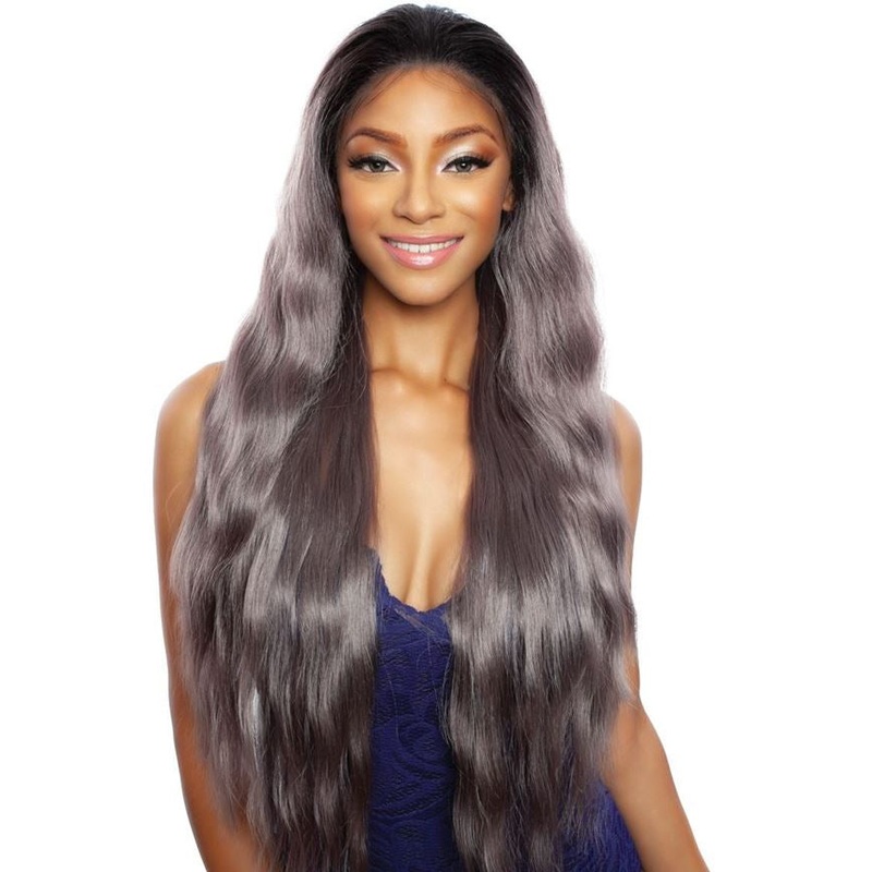 Mane Concept Brown Sugar Human Hair Stylemix Natural Hairline Lace Front Wig – BSN212 YOSEMITE SR1B/30
