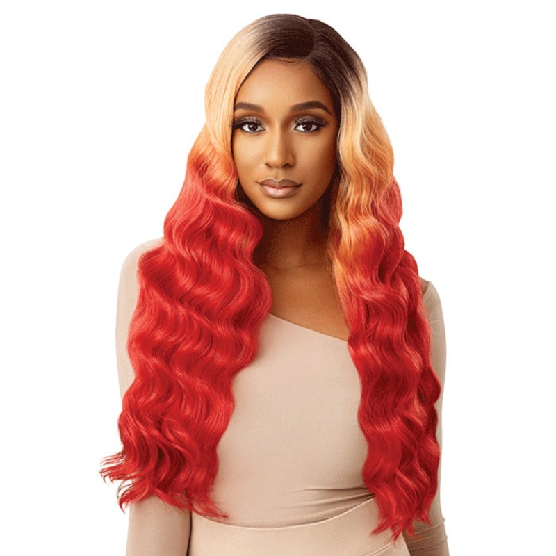 Outre Color Bomb HD Transparent Lace Front Wig – CELESTINE 1