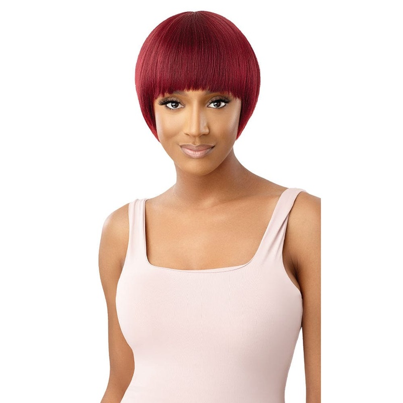 Outre Wigpop Synthetic Full Wig – Honey 1 JET BLACK