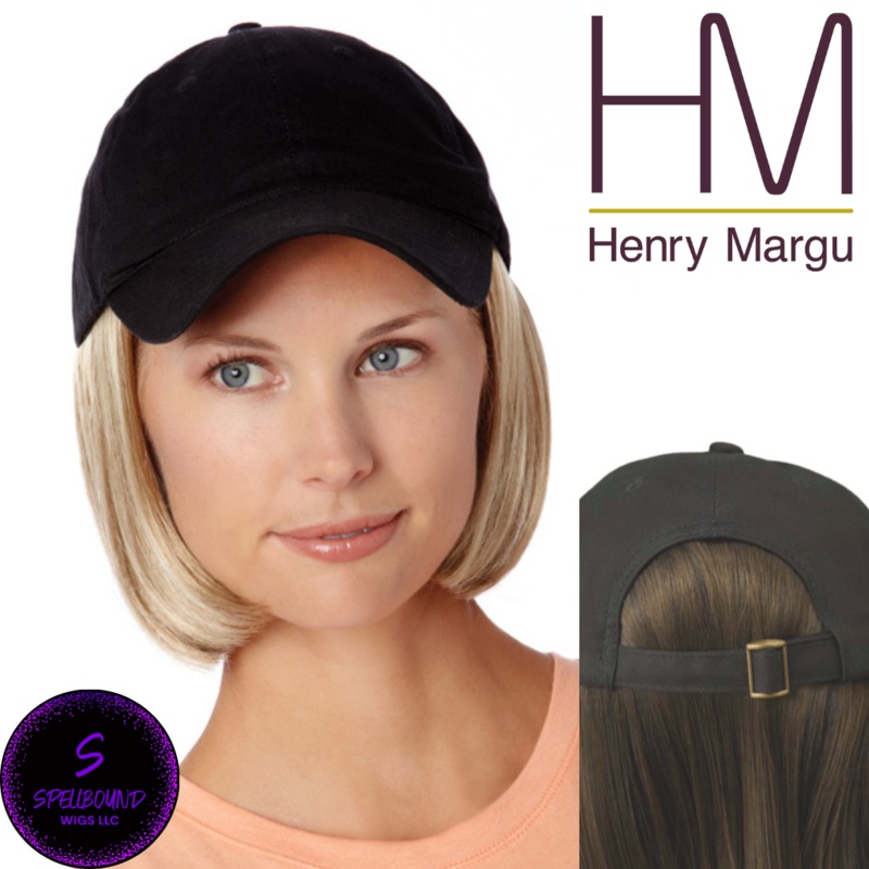 Shorty Hat Black – Hair Accents, Toppers, and Hairpieces Collection by Henry Margu 1BH – Off black with medium dark brown highlights
