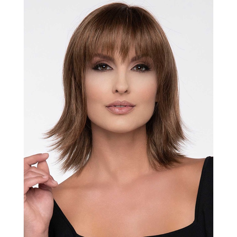 Amber | Lace Front & Monofilament Synthetic Wig by Envy Almond Breeze