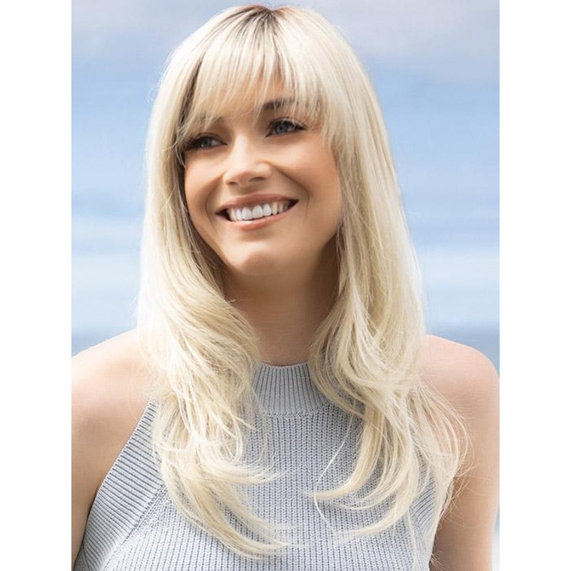 Angela | Synthetic Wig (Single Mono) CHAMPAGNE-R