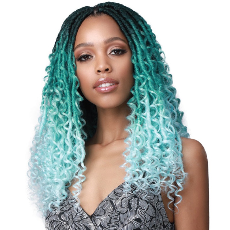 Bobbi Boss Crochet Braid – SOUL LOCS DEEP CURL BOHO STYLE 18″ 2X 1