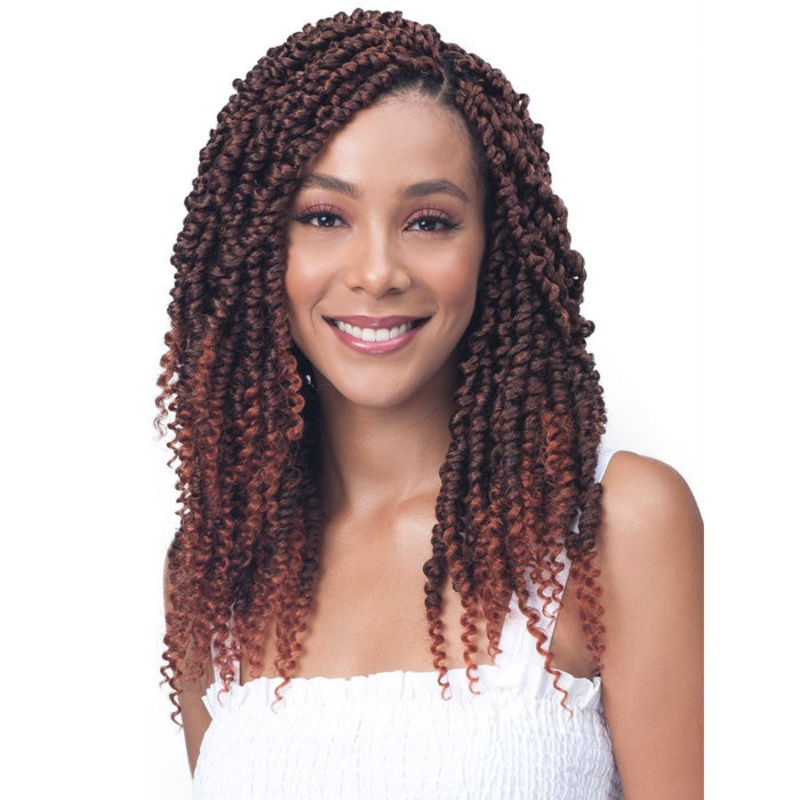 Bobbi Boss Pre-Looped Crochet Braid – 2X NU LOCS SPRING TWIST 14″ 1