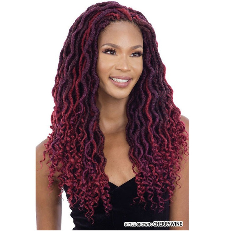 Mayde Beauty Pre-Looped Crochet Braid – 2X WAVY ISLAND GORGEOUS LOC (12″/16″) 12 1