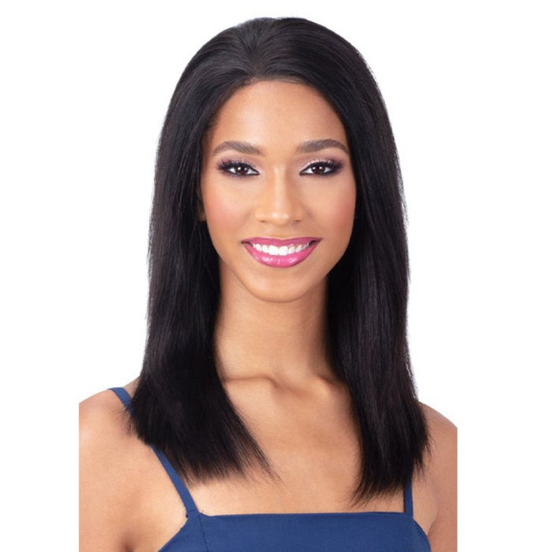 Model Model Haute 100% Human Hair 13X3 HD Lace Front Wig – STRAIGHT 18 NATURAL