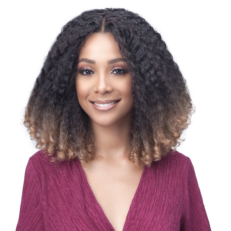 Bobbi Boss 4″ Deep Lace Front Wig – MLF310 KYRA BT1B/BUG