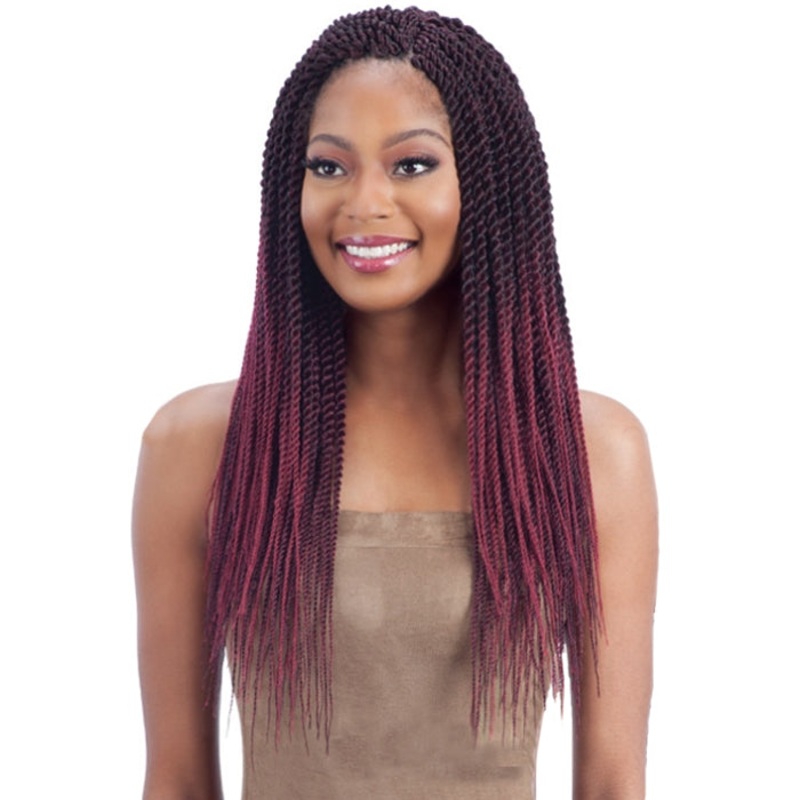 Freetress Crochet Braid – PRE-FEATHERED SENEGALESE TWIST 16″ 51