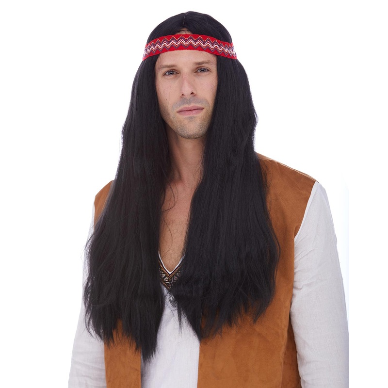 Hippie w/Detachable | Costume Wig by Characters 11-Blonde