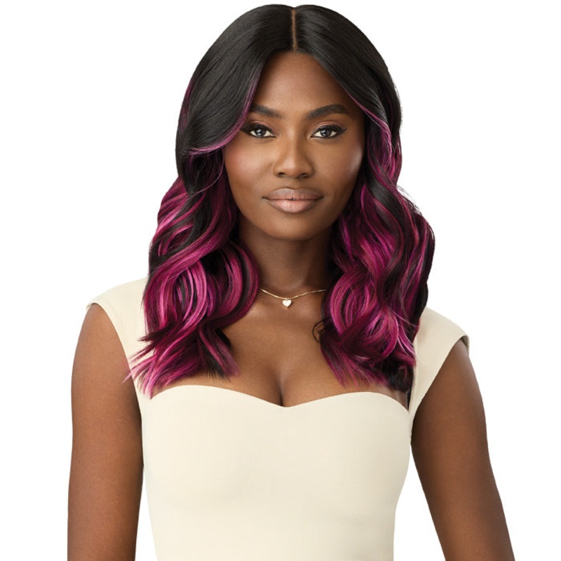 Outre Color Bomb Glueless HD Lace Front Wig – CB 101 1