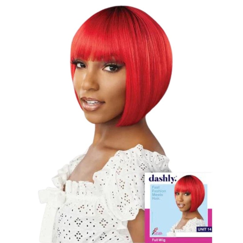 Sensationnel Dashly Synthetic Full Wig – Unit 14 1 JET BLACK