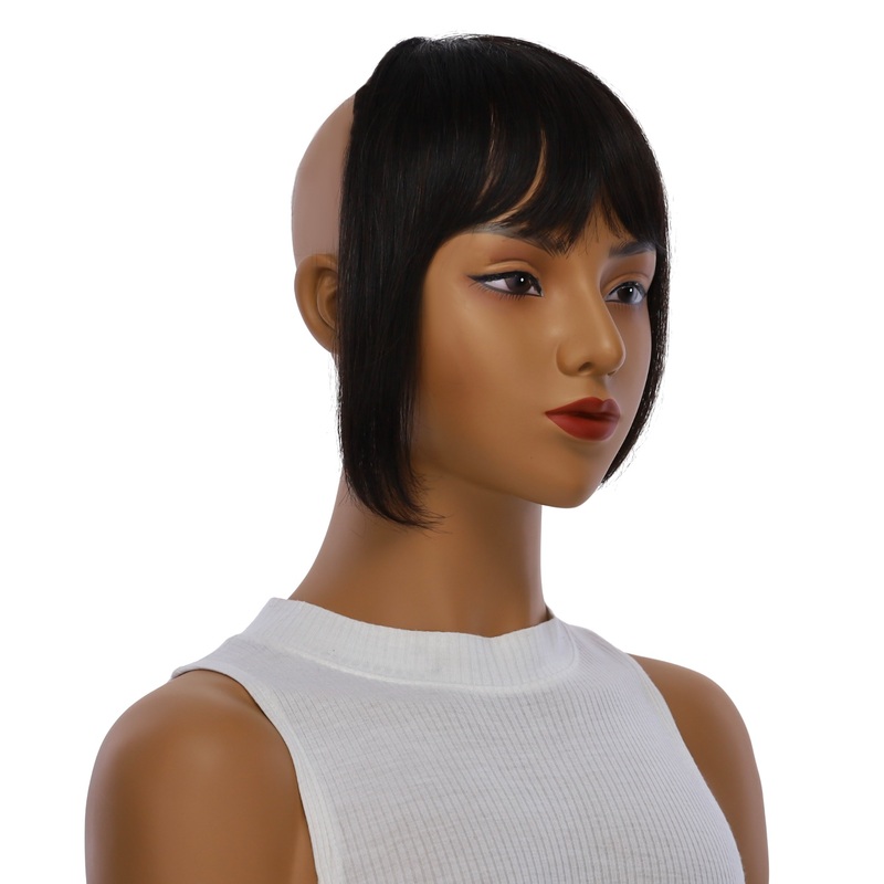 U-Clip on Bang Natural Black