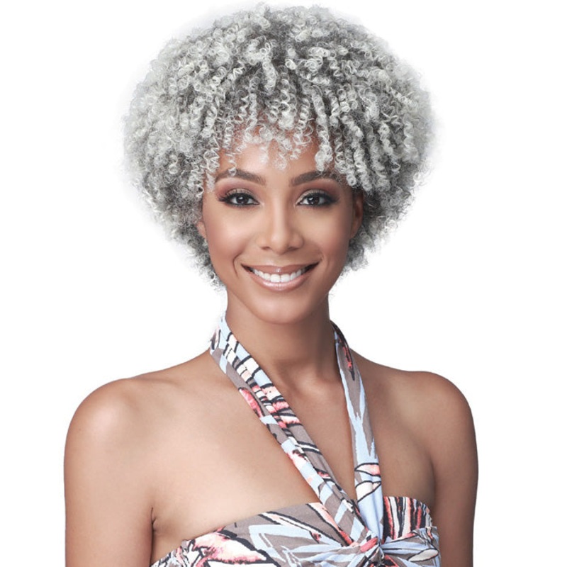 Bobbi Boss Human Hair Blend Wig MOG004 PAM 1