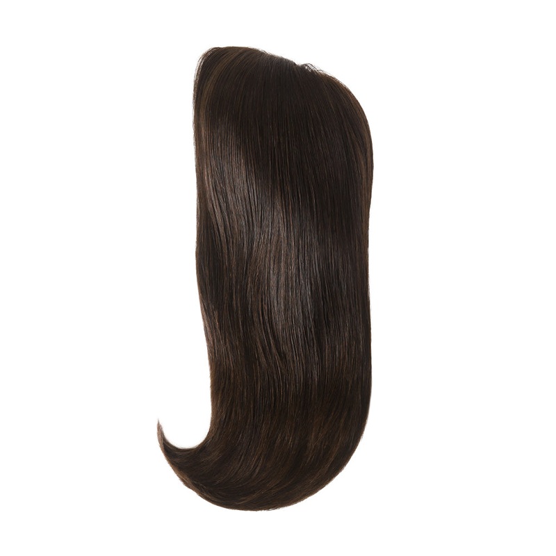 Dark Brown Welded Lace Medical Wig 13″