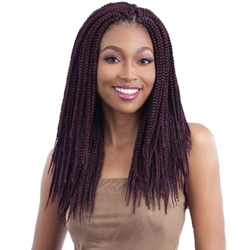 Freetress Crochet Braid MED BOX BRAIDS 14 Inch 530